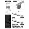 Nordrive Portaggio|Kit attacchi per barre auto portatutto citroen berlingo peugeot partner 07>  n30203