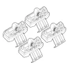 Nordrive Portaggio|Kit attacchi per barre auto portatutto nissan juke 10>  n21131