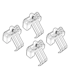 Nordrive Portaggio|Kit attacchi per barre auto portatutto mazda 3 5p 19>  n21229
