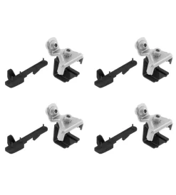 Nordrive Portaggio|Kit attacchi per barre auto portatutto clamp snap - k-6  n21416