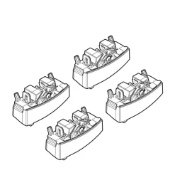 Portaggio-Nordrive Kit attacchi per barre auto portatutto peugeot 207 3/5p 05/06->  n21107