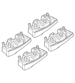 Nordrive Portaggio|Kit attacchi per barre auto portatutto hyundai i30 3/5p 12>  n21179