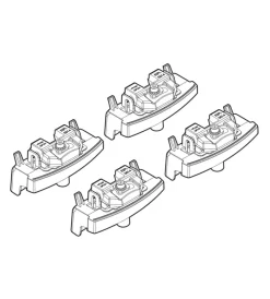 Nordrive Portaggio|Kit attacchi per barre auto portatutto hyundai i30 wagon 12>  n21176