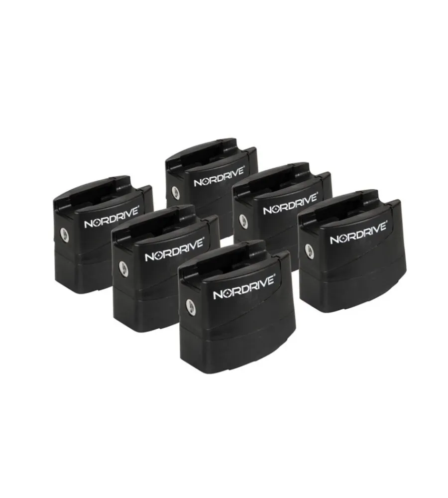 Portaggio-Nordrive Kit attacchi per barre auto portatutto iveco daily 99>05 (3barre), passo 300 n30093