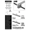 Portaggio-Nordrive Kit attacchi per barre auto portatutto citroen jumper, fiat ducato, peugeot  n30022