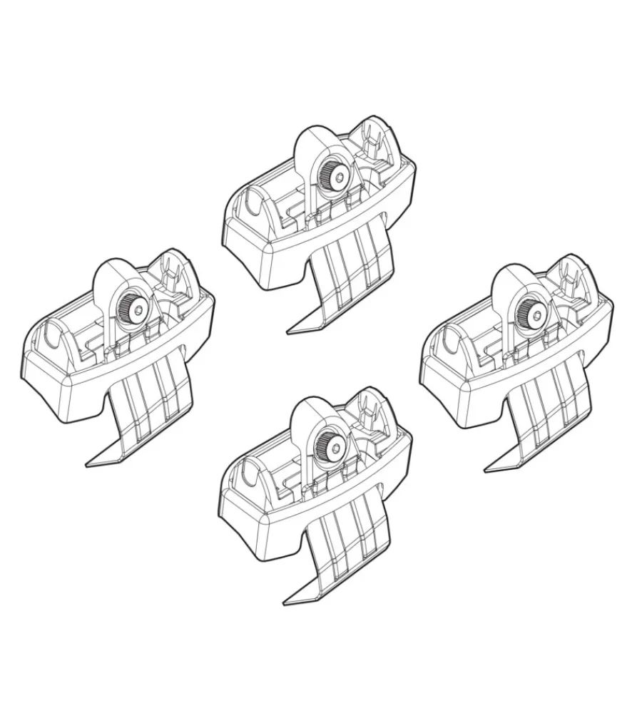 Portaggio-Nordrive Kit attacchi per barre auto portatutto skoda scala 5p 19> n21232