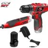 Valex Trapani E Avvitatori|Kit avvitatore e multiutensile a batteria , 12 v batteria 2 ah e caricabatterie inclusi