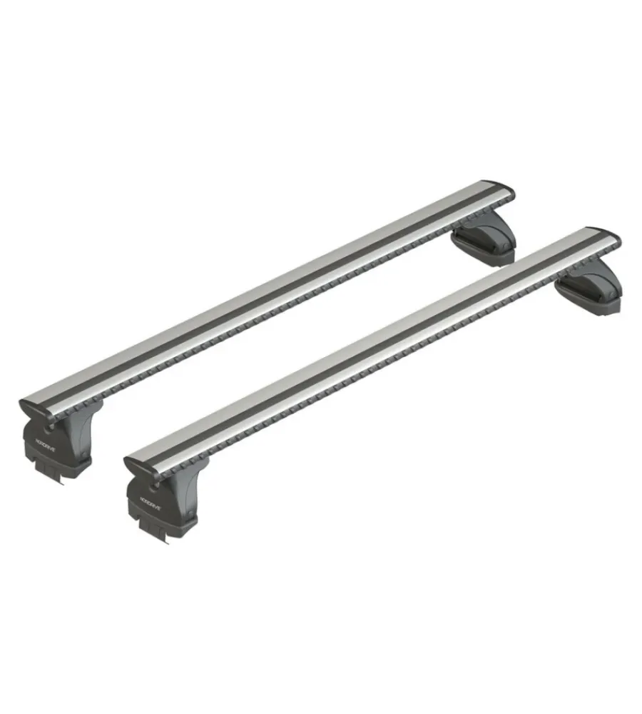 Portaggio-Nordrive Kit barre portatutto completo - evos lp - 129 - silenzio l