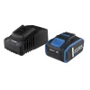 Kit caricabatterie singolo e batteria di ricambio 20v 4ah - cod. 25899 Batterie E Caricatori Per Elettroutensili