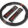 Auto Interno-Oracle RedBull Racing Kit coprivolante e passacintura redbull " powerbar"  nero e rosso