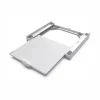 Mobili Bagno|Kit di sovrapposizione universale per lavatrice e asciugatrice "torre green" bianco 59,4x8,4x63,4 cm