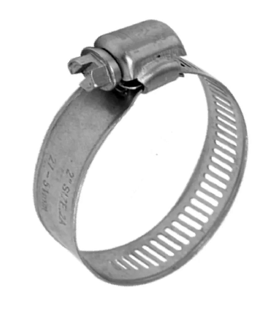 Accessori Gas-Idro-Bric Kit fascette a vite in acciaio - 40