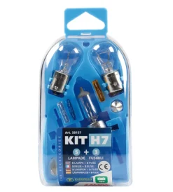 Elettrico-Lampa Kit de di ricambio 8 pz, alogena h7 - 12v  58157