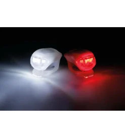 Clearance Kit lampeggianti a led per bicicletta anteriore e posteriore in silicone - 92043 Bici