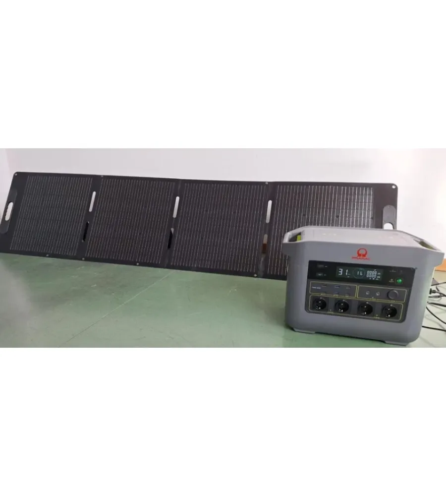 Generatori Di Corrente-Pramac Kit pannello solare per ricarica autonoma per generatori di corrente power station, 200w