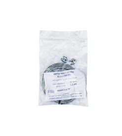 Sistemi Di Fissaggio- Kit per porte basculanti fune ø 4 mm. con gancio a t + 2 morsetti
