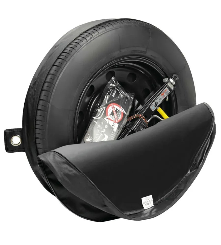 Lampa Pneumatici|Kit ruotino di scorta - 145/90 16 acciaio con cric e chiave svita bulloni - 76146