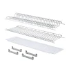 Accessori Cucina- Kit scolapiatti inox per pensile da 60 cm
