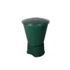 Irrigazione- Kit serbatoio per raccolta acqua piovana verde 210 l