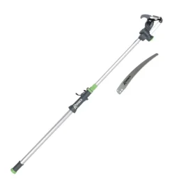 Ribimex Attrezzatura Giardinaggio|Kit svettatoio telescopico con altezza massima di 2,77 metri -