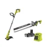 Sale Kit tagliasiepi + tagliabordi ry18lt18hta-120 18v 2ah Tagliasiepi