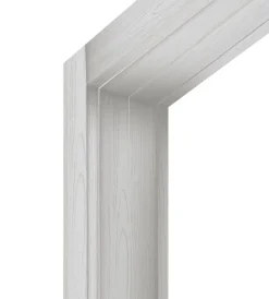 Porte, Scale E Pavimenti-Forte Kit telaio per porte "modulo" pino bianco 110x220 cm