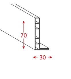 Clearance Kit telaio per porte "modulo" rovere tortora 110x220 cm Porte, Scale E Pavimenti