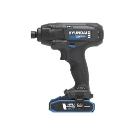 Trapani E Avvitatori-Hyundai Kit trapano avvitatore e avvitatore a impulsi a batteria 2 batterie 20v 2ah e caricabatterie - cod. 25852