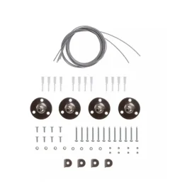 Kit universale per montaggio a sospensione pannelli led Illuminazione Per Interno