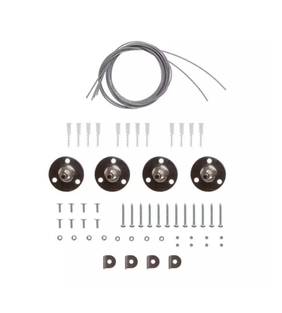 Kit universale per montaggio a sospensione pannelli led Illuminazione Per Interno