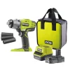 Trapani E Avvitatori-Ryobi Kit valigetta avvitatore ad impulsi a batteria "r18iw3-120s" 18v 2ah e caricabatterie