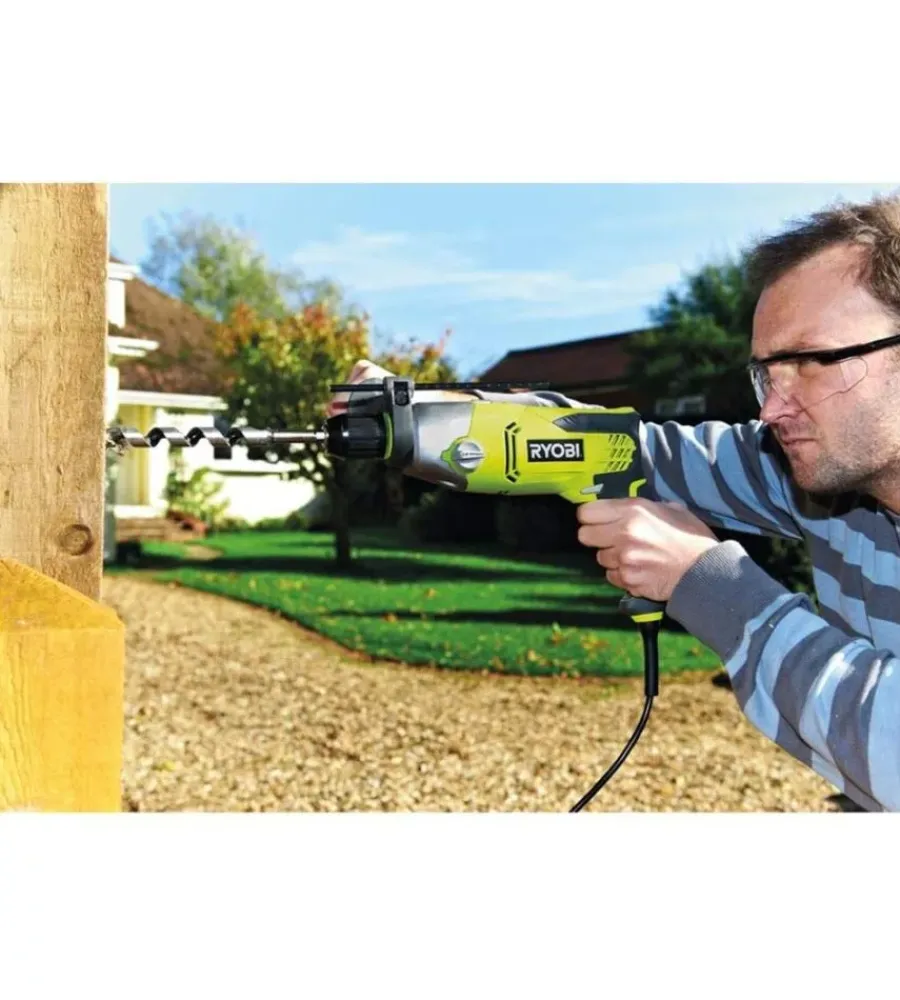 Ryobi Trapani E Avvitatori|Kit valigetta trapano a percussione elettrico "rpd1010-k" 1010 w