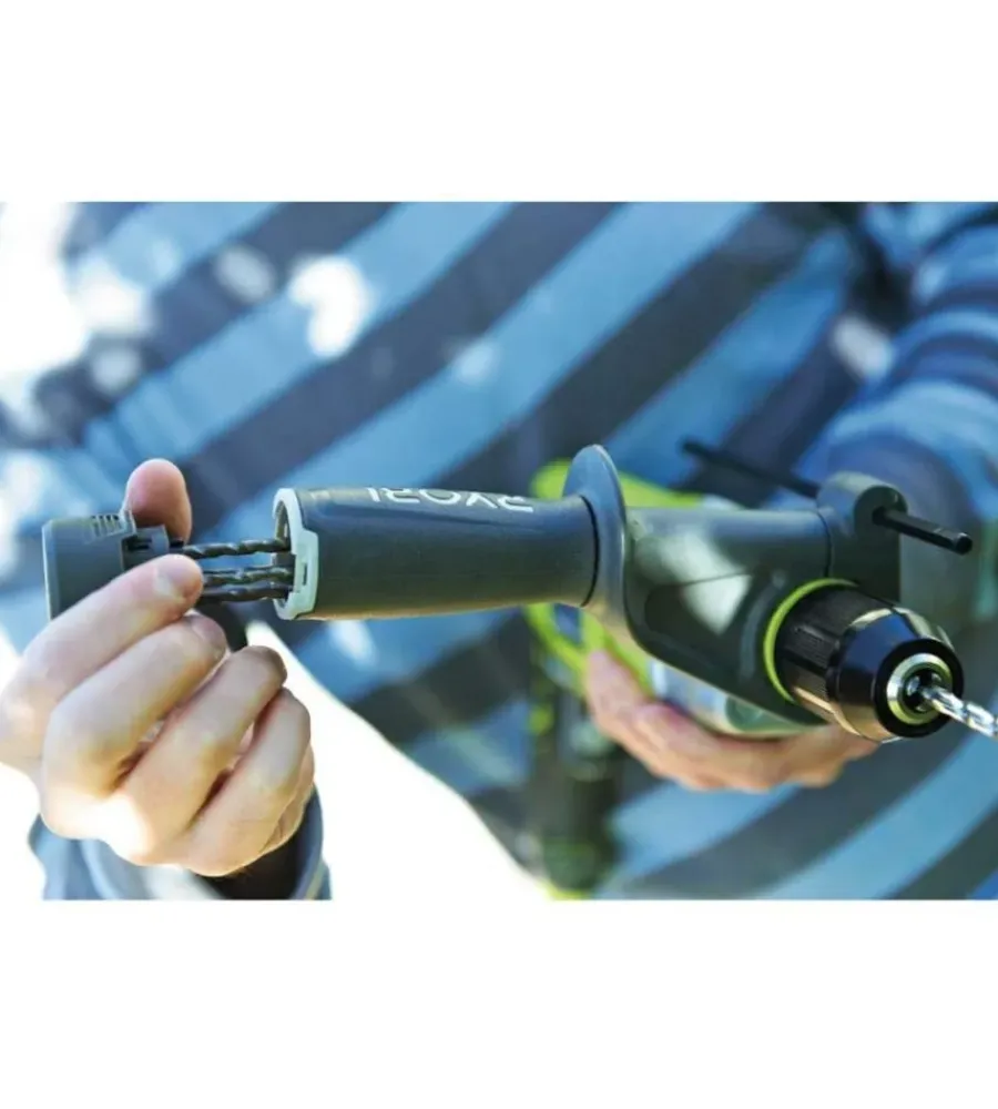 Ryobi Trapani E Avvitatori|Kit valigetta trapano a percussione elettrico "rpd1010-k" 1010 w