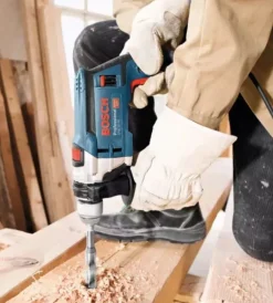Trapani E Avvitatori-Bosch Kit valigetta trapano a percussione elettrico 