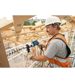 Trapani E Avvitatori-Bosch Kit valigetta trapano a percussione elettrico 