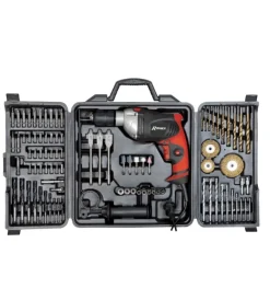 Best Kit valigetta trapano avvitatore a percussione elettrico "prkit92fp" 92 accessori 810 w Trapani E Avvitatori