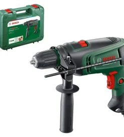 Trapani E Avvitatori-Bosch Kit valigetta trapano battente a percussione elettrico "universal impact 730" 730 w