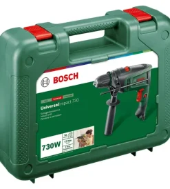 Trapani E Avvitatori-Bosch Kit valigetta trapano battente a percussione elettrico 