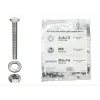 Sistemi Di Fissaggio- Kit viti testa esagonale m6 x 16 + dadi + rondelle - 200 pz.