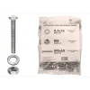 Sistemi Di Fissaggio- Kit viti testa esagonale m8 x 60 + dadi + rondelle - 100 pz.