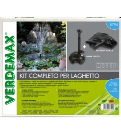 Online Lagomax kit completo per laghetti con pompa e telo 3x2,5 metri - Fontane, Decorazioni E Pavimentazioni