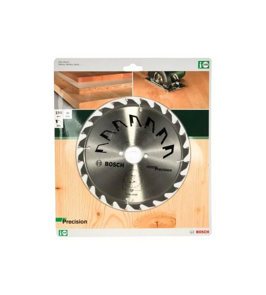 Accessori Per Seghe E Seghetti-Bosch Lama per sega circolare "precision" 190x2.5x30 - 24 denti - .