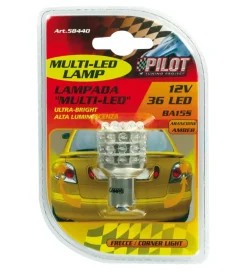Lampa Elettrico|da 36 led aranc ba15s pilot  58440