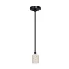 Illuminazione Per Interno- Lampada a sospensione cemento bianca 1,5 mt, e27