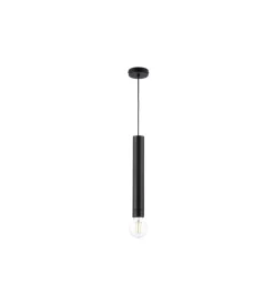 Onli Illuminazione Per Interno|Lampada a sospensione "dora" in metallo nero, gu10