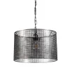 Onli Illuminazione Per Interno|Lampada a sospensione "flam" in metallo grigio, e27