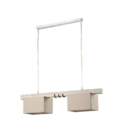 Onli Illuminazione Per Interno|Lampada a sospensione "gea" legno e corda, e27