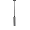 Illuminazione Per Interno|Lampada a sospensione "kruk" in cemento grigio, h 120 cm