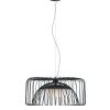 Illuminazione Per Interno- Lampada a sospensione led "cougar" nera, ø50 cm