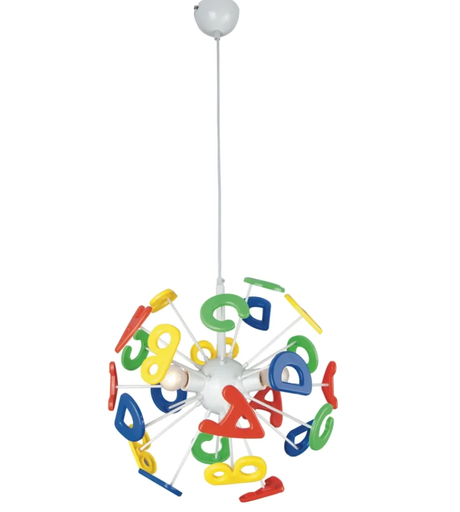 Illuminazione Per Interno- Lampada a sospensione "letterine", ø41 cm